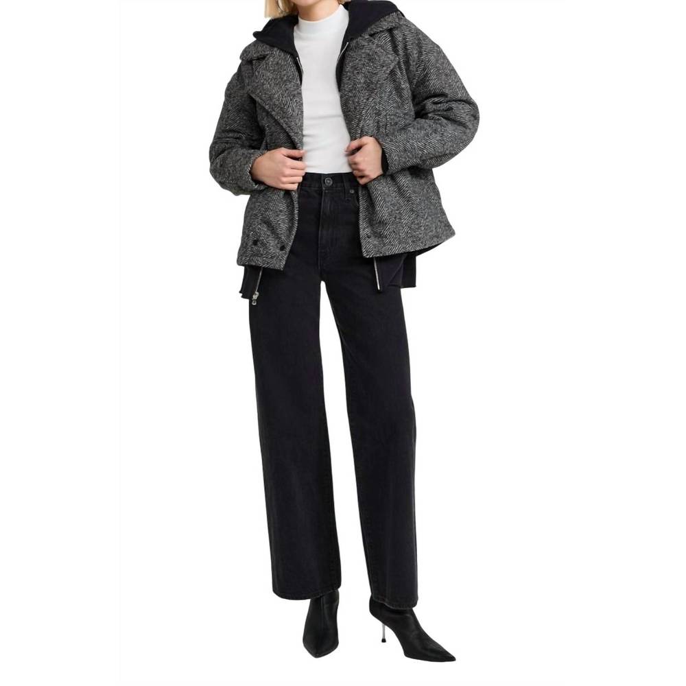 Z Supply Gray Pea Coat